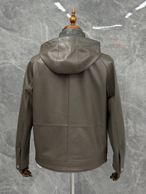 Кожаная куртка Hermes 5741 2