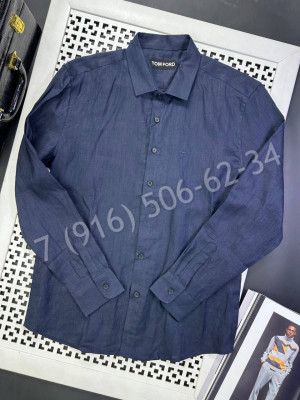 Рубашка из льна Tom Ford 29662