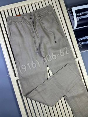 Брюки из льна Loro Piana 30163