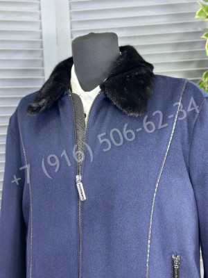 Кашемировая куртка Stefano Ricci со вставки кожи питона / на меху 23612