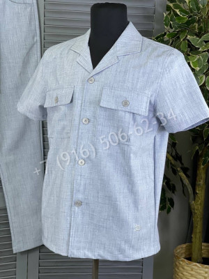 Прогулочный костюм ZILLI из льна 15153