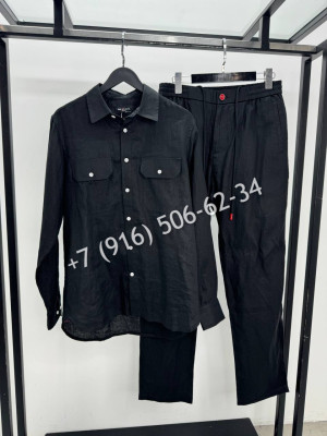 Льняной костюм KITON 15047 8