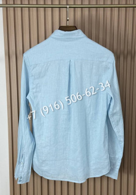 Рубашка Brunello Cucinelli из льна 31300 4