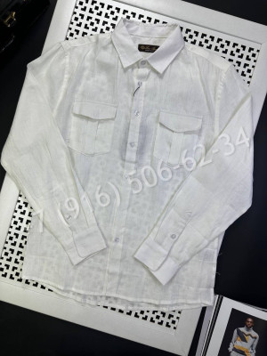 Рубашка из льна Loro Piana 29663