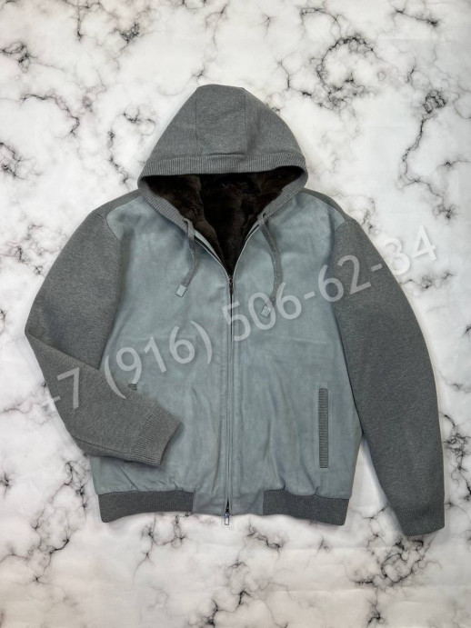 Замшевая куртка Loro Piana 24358