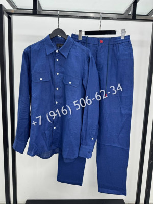 Льняной костюм KITON 15047 9