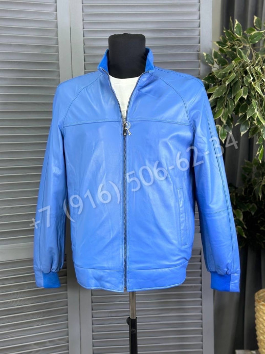 Кожаная куртка Brunello Cucinelli 16475