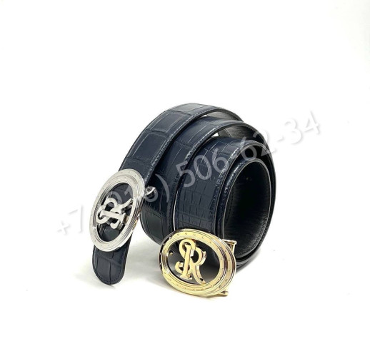 Ремень Stefano Ricci из кожи крокодила 25155