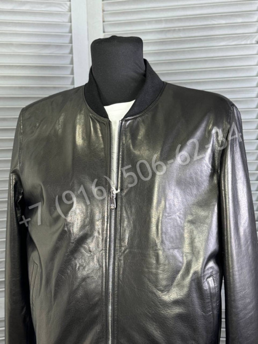 Кожаная куртка Brunello Cucinelli 27264