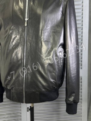 Кожаная куртка Brunello Cucinelli 27264