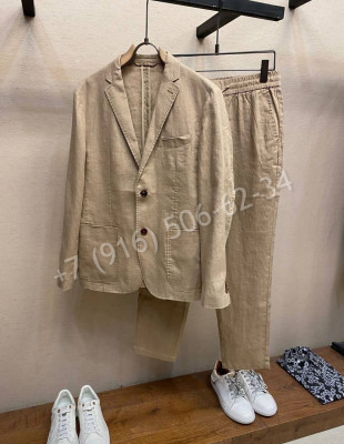 Костюм из льна Zegna 17586
