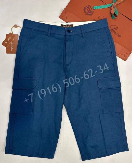 Шорты из льна Loro Piana 32076