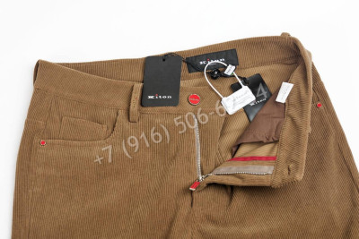 Брюки Kiton вельветовые 33770