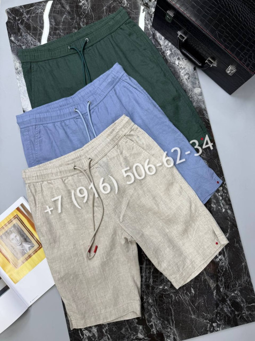 Шорты Kiton из льна 31111 1