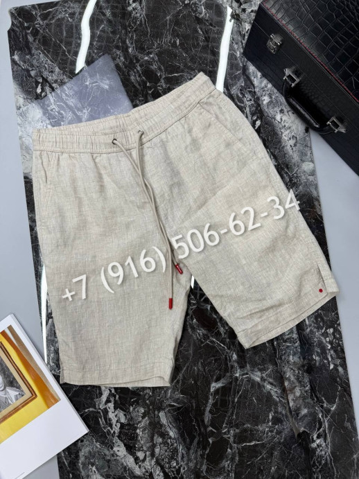 Шорты Kiton из льна 31111 1