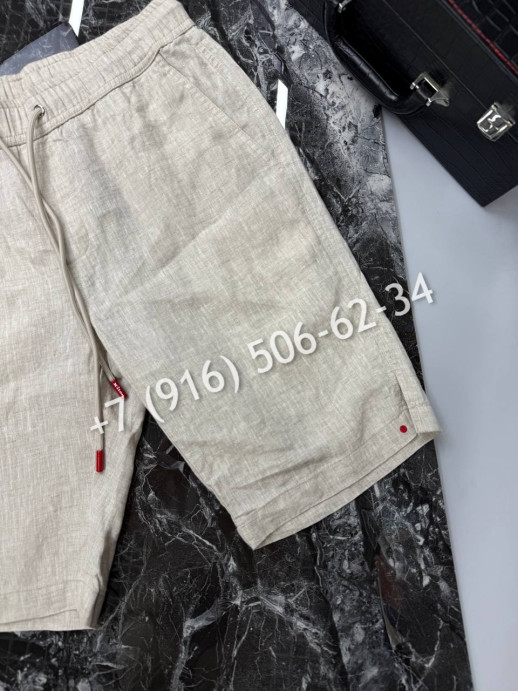 Шорты Kiton из льна 31111 1