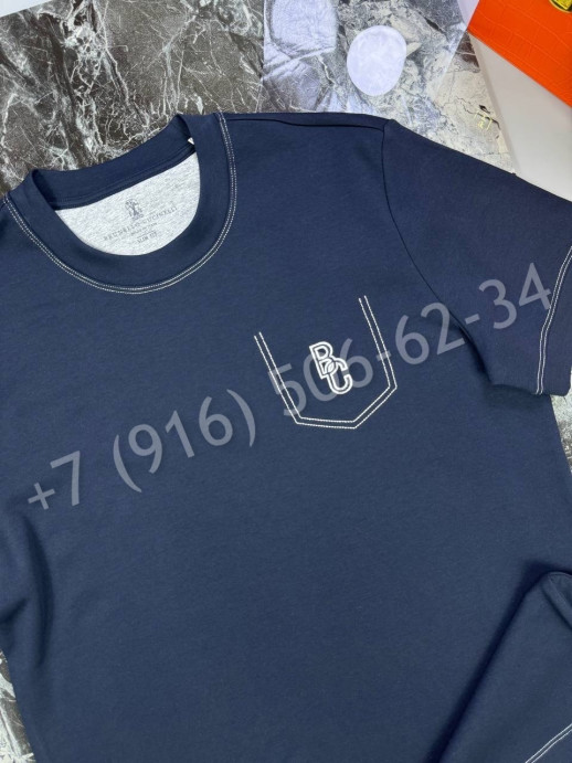 Футболка Brunello Cucinelli кашемир / хлопок 25872