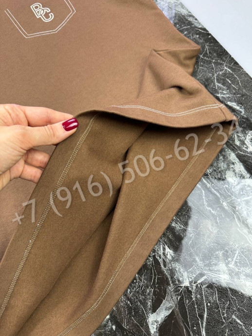 Футболка Brunello Cucinelli кашемир / хлопок 25872