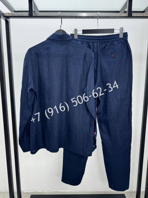 Льняной костюм KITON 15047 10