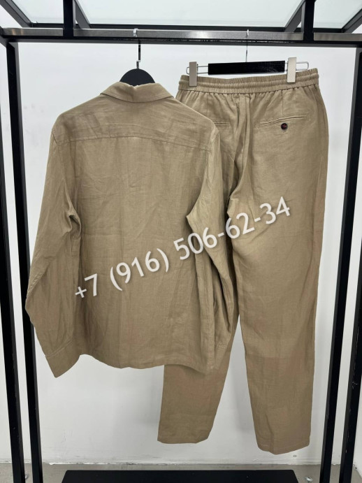 Льняной костюм KITON 15047 10