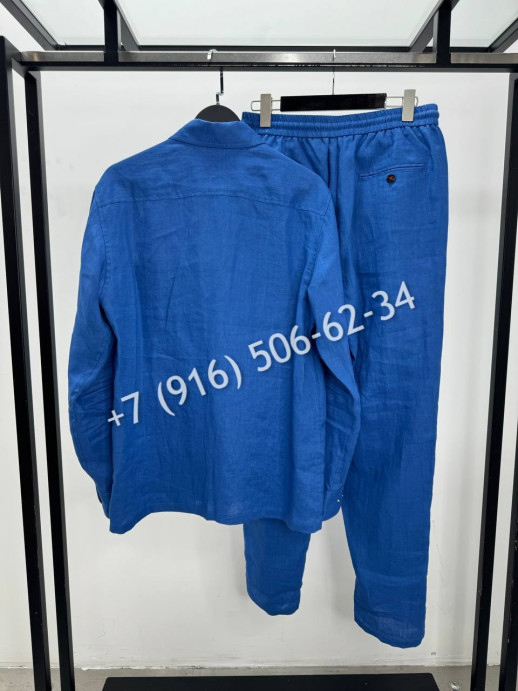 Льняной костюм KITON 15047 10