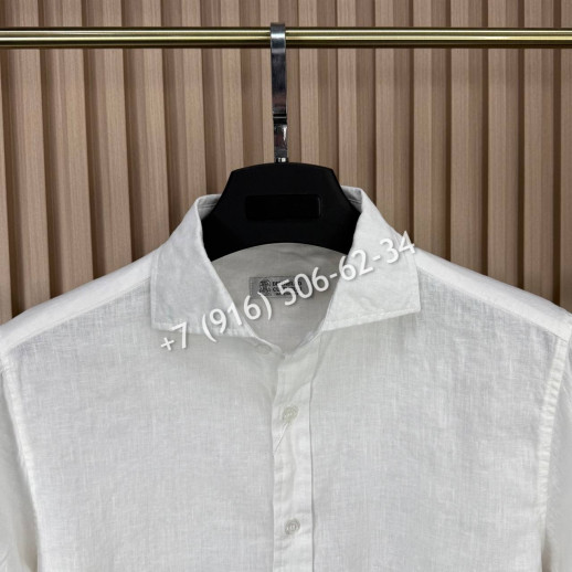 Рубашка Brunello Cucinelli из льна 31300 6