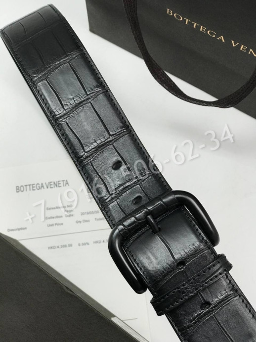 Ремень из кожи крокодила Bottega Veneta 18868