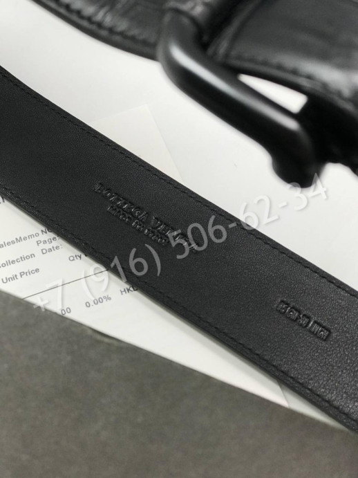 Ремень из кожи крокодила Bottega Veneta 18868