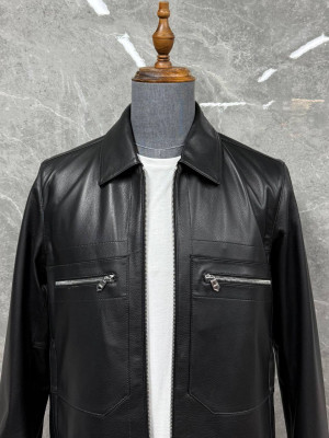 Кожаная куртка Hermes 5740