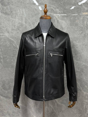 Кожаная куртка Hermes 5740