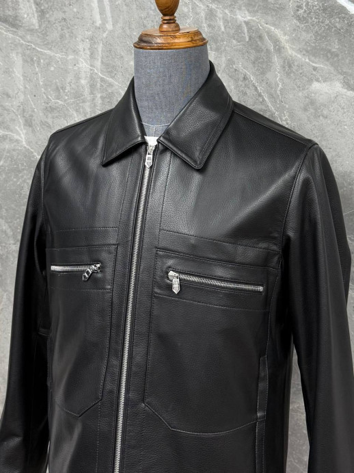 Кожаная куртка Hermes 5740