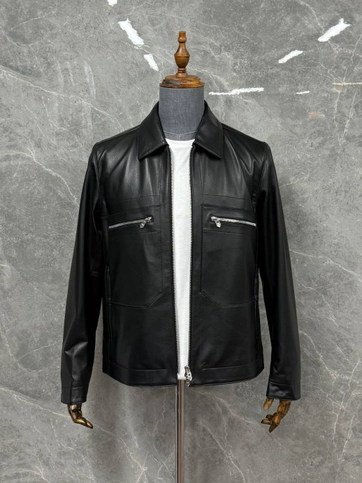 Кожаная куртка Hermes 5740