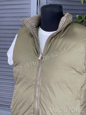 Двухсторонняя жилетка Brunello Cucinelli 9751