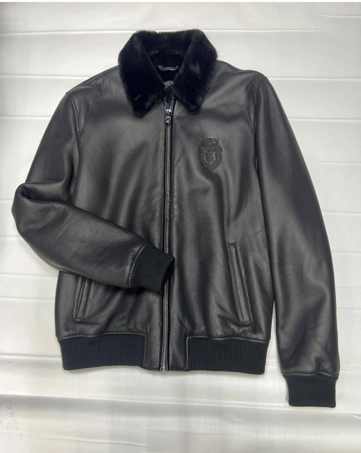 Кожаная куртка Billionaire 6388