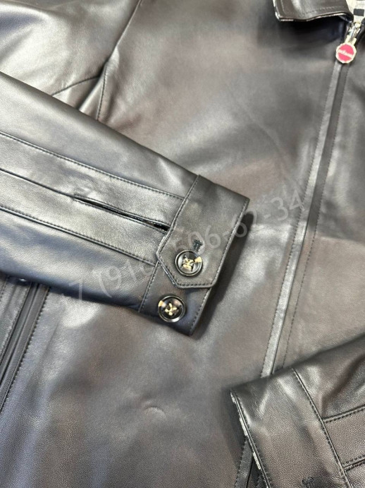 Двухсторонняя кожаная куртка KITON 13912