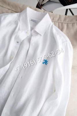 Рубашка лен ZILLI 24654 1