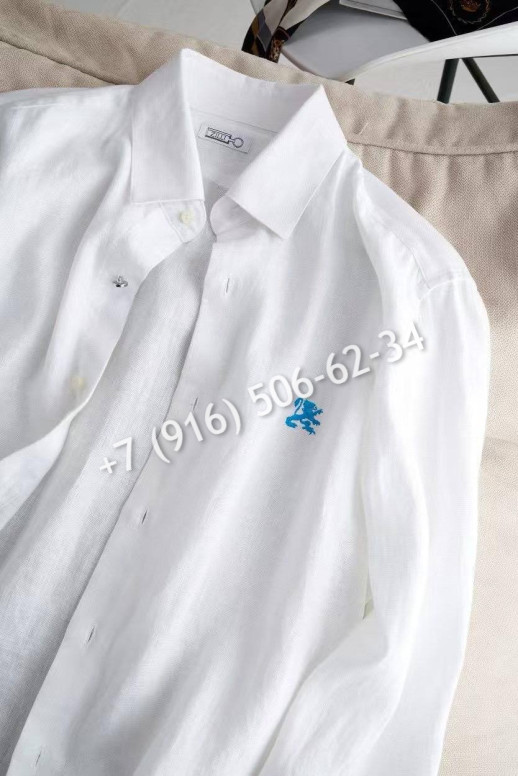 Рубашка лен ZILLI 24654 1