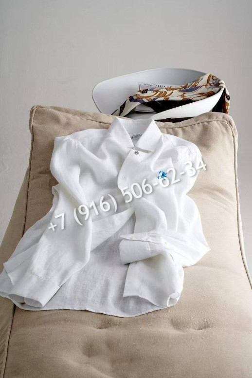 Рубашка лен ZILLI 24654 1