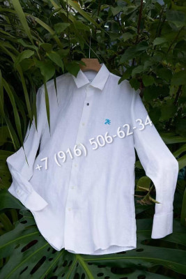 Рубашка лен ZILLI 24654 1