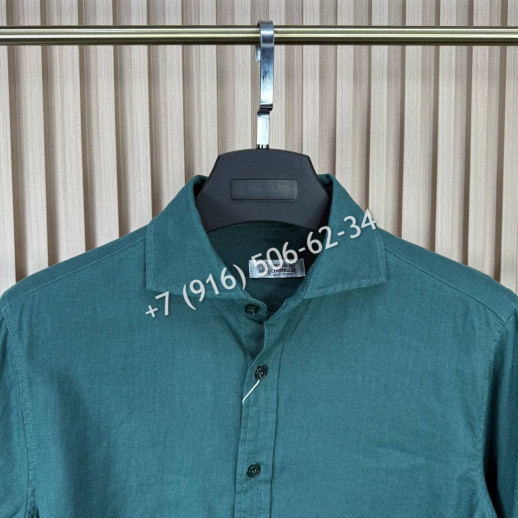 Рубашка Brunello Cucinelli из льна 31300 7