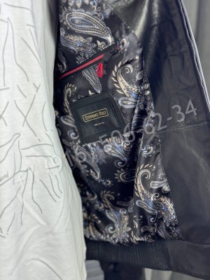 Кожаная куртка Stefano Ricci со вставками кожи крокодила 27266