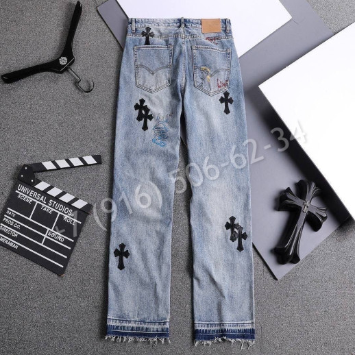 Джинсы Chrome Hearts 18286
