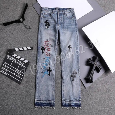 Джинсы Chrome Hearts 18286