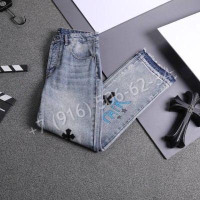 Джинсы Chrome Hearts 18286