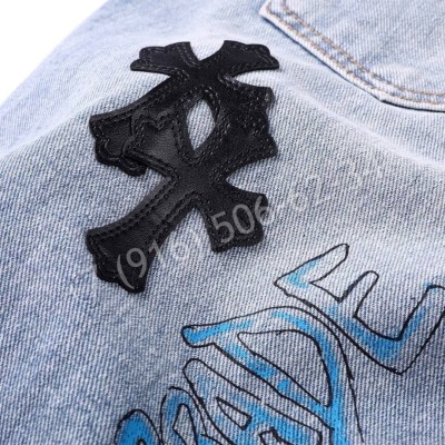 Джинсы Chrome Hearts 18286