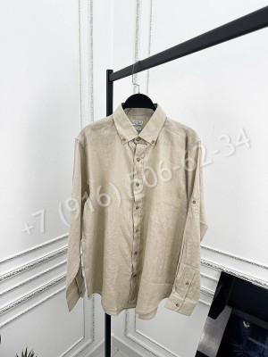 Рубашка Brunello Cucinelli из льна 30267