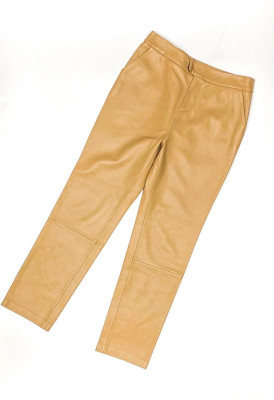 Брюки кожаные Max Mara 11053