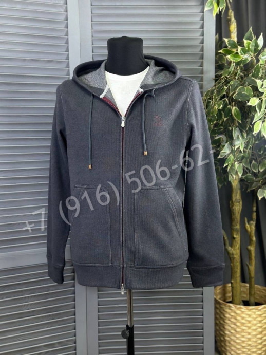 Кардиган на молнии Brunello Cucinelli 21789