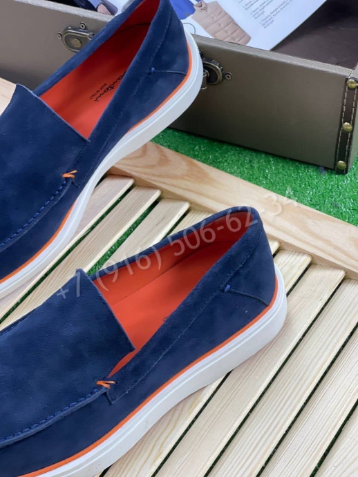 Лоферы Santoni 12395