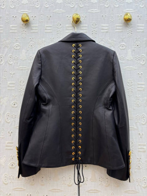 Куртка-пиджак Schiaparelli Кожа 34759 1